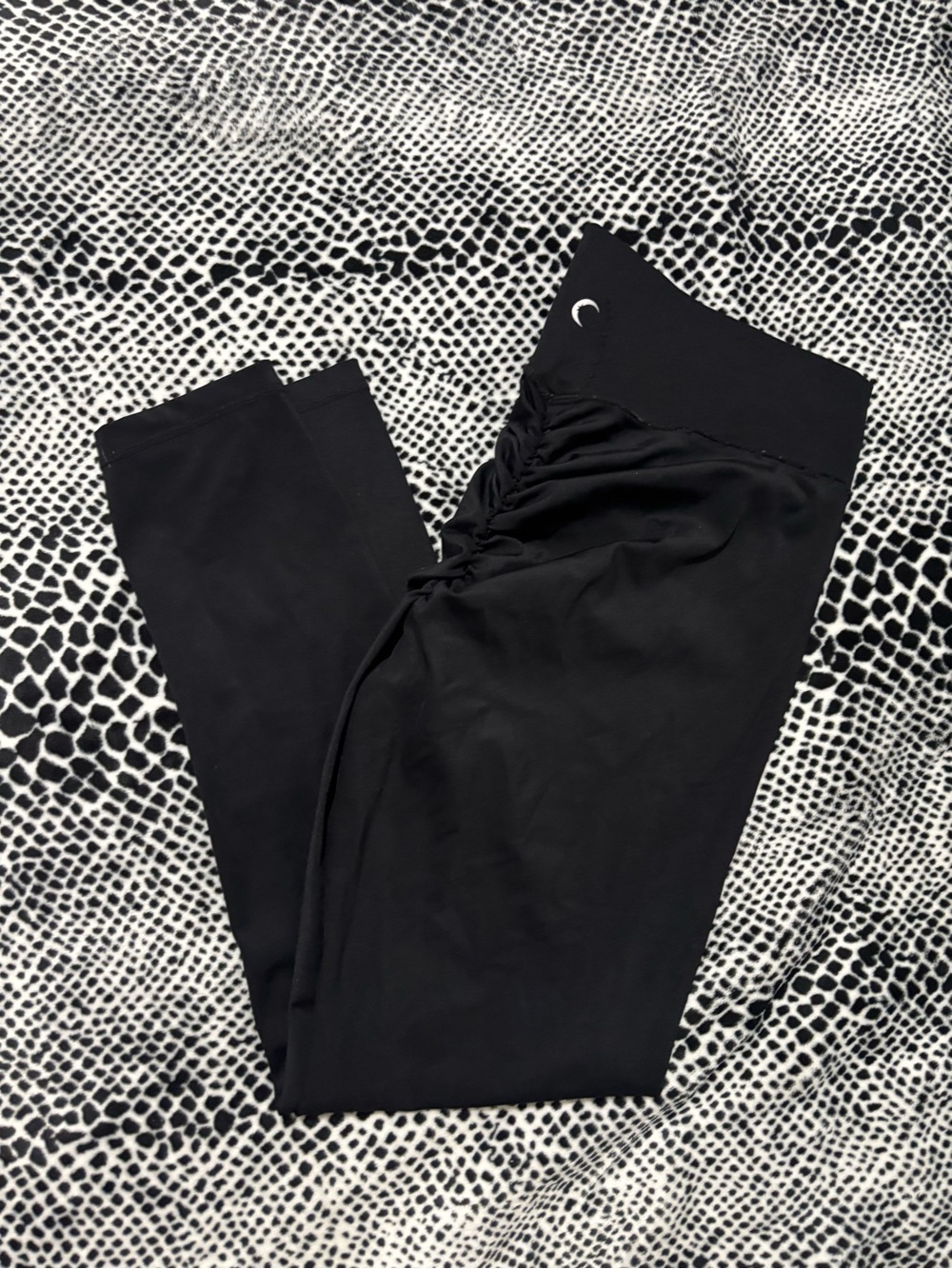 ZYIA Active Black High-Waist Performance Leggings - Picture 1 of 2